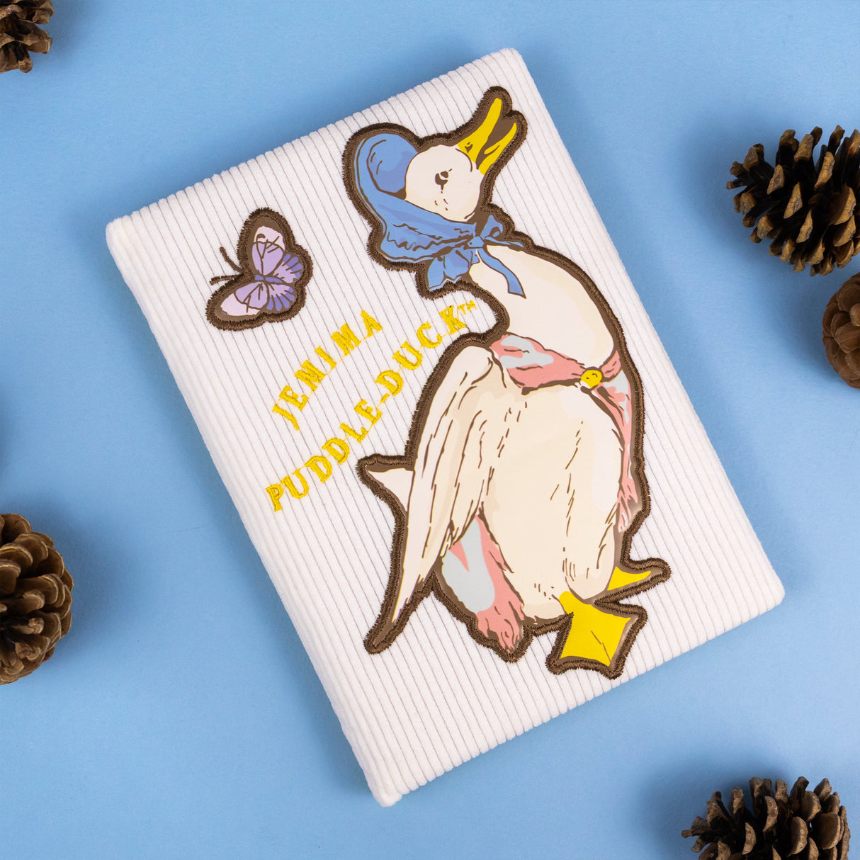 Jemima Puddle-Duck Cloth Notebook – A5 with Textured Cover