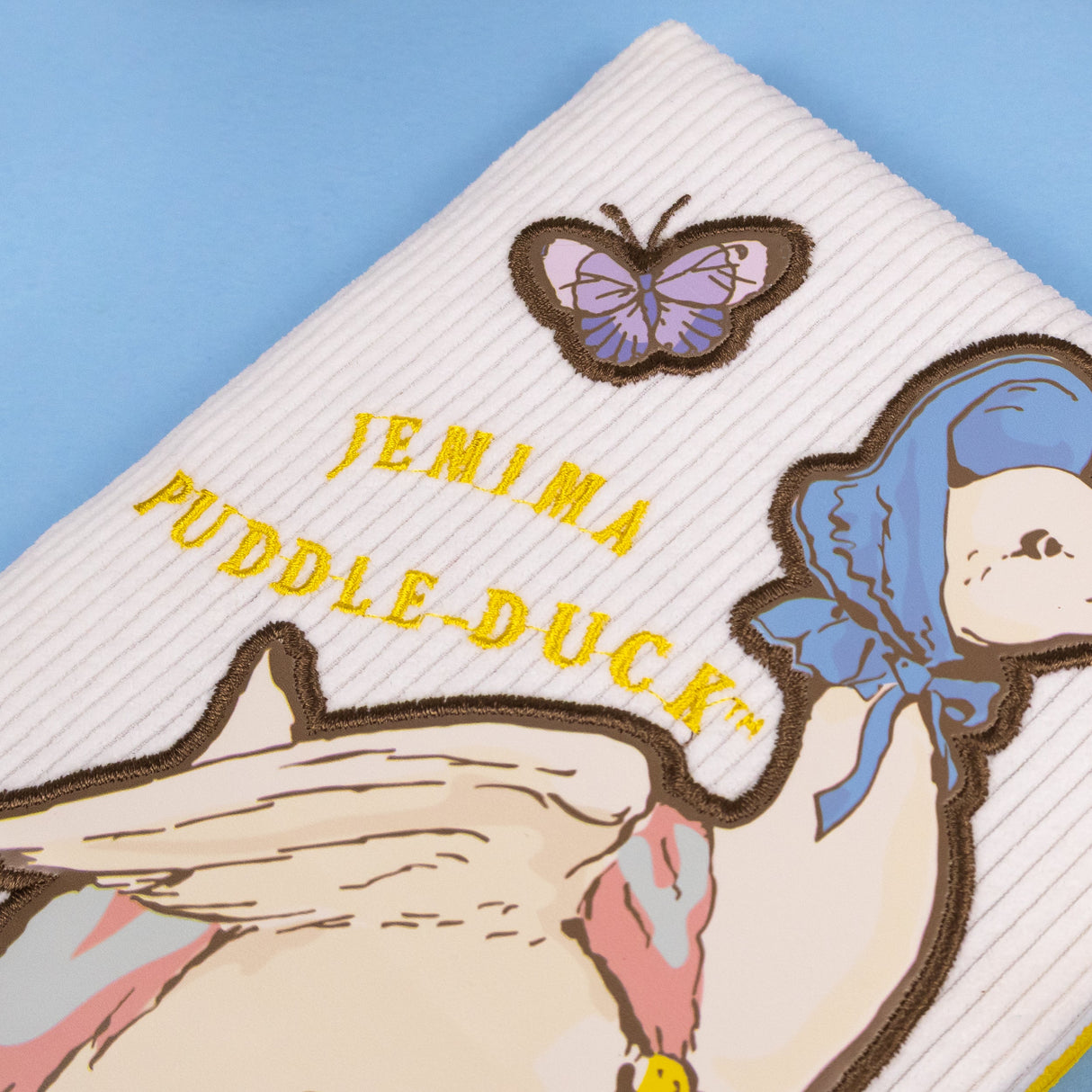 Jemima Puddle-Duck Cloth Notebook – A5 with Textured Cover