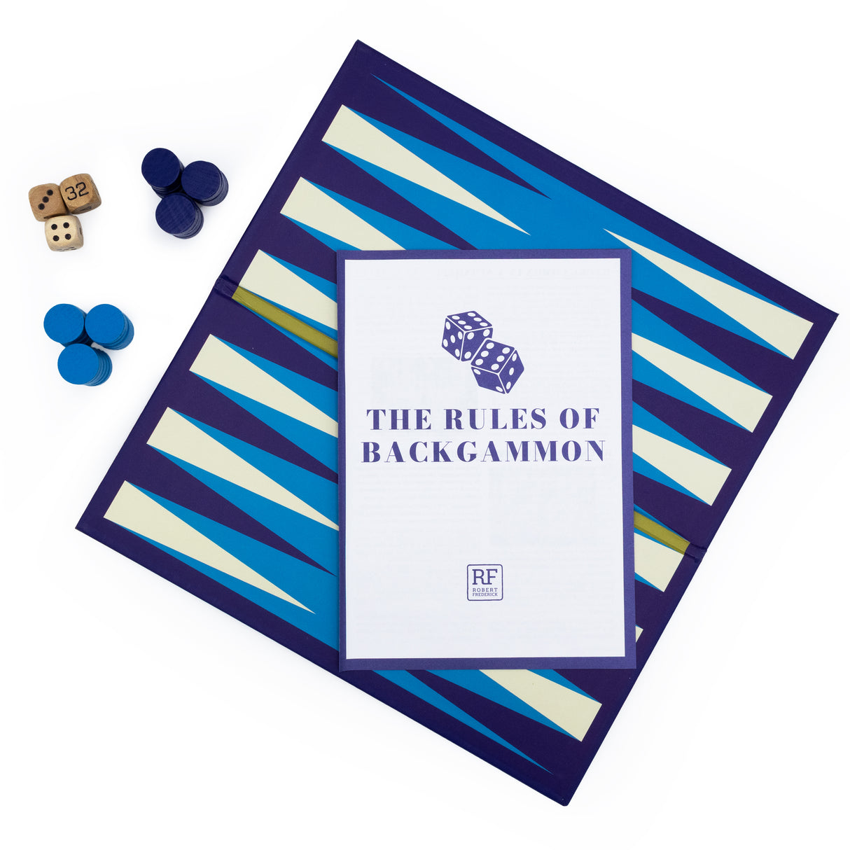 Backgammon - Classic Strategy Board Game in Gift Box