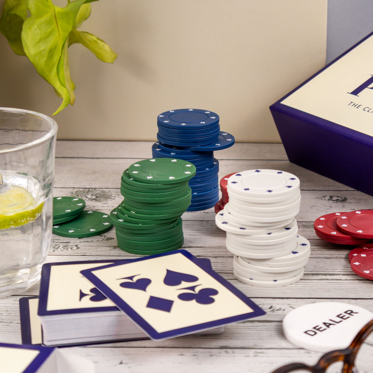 Poker - Classic Game of High Stakes in Gift Box