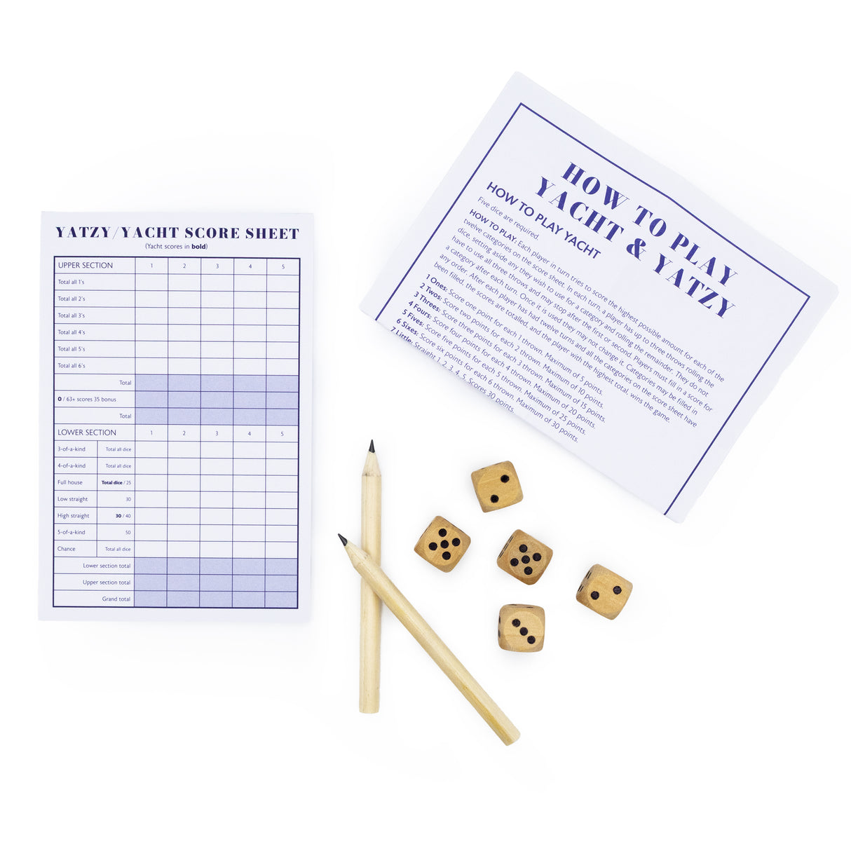 Yatzy - Classic Dice Game in Gift Box