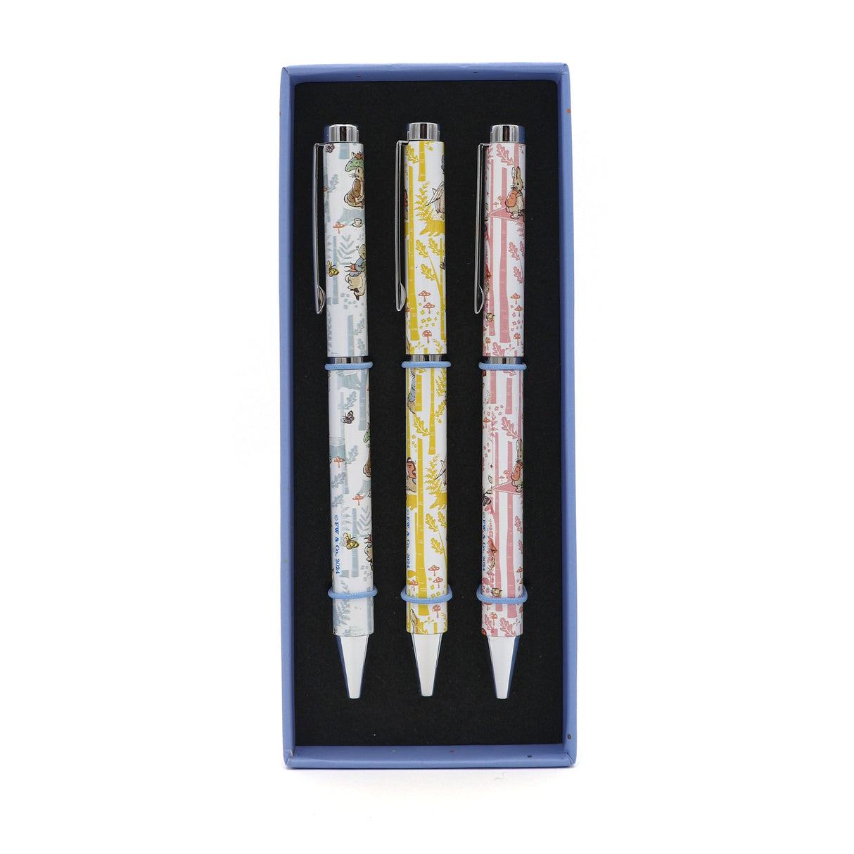 Peter Rabbit Forest Picnic Ballpoint Pens in Gift Box – Set of 3 Pens
