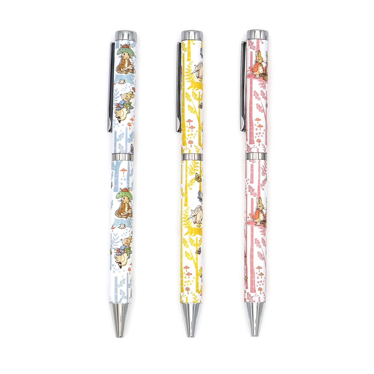 Peter Rabbit Forest Picnic Ballpoint Pens in Gift Box – Set of 3 Pens