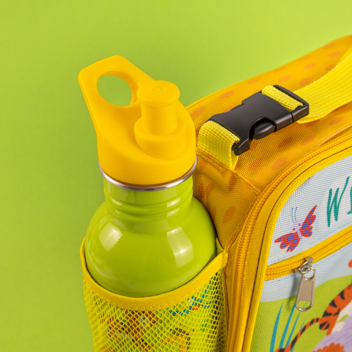 Kids Jungle Animals Water Bottle – 500ml Stainless Steel