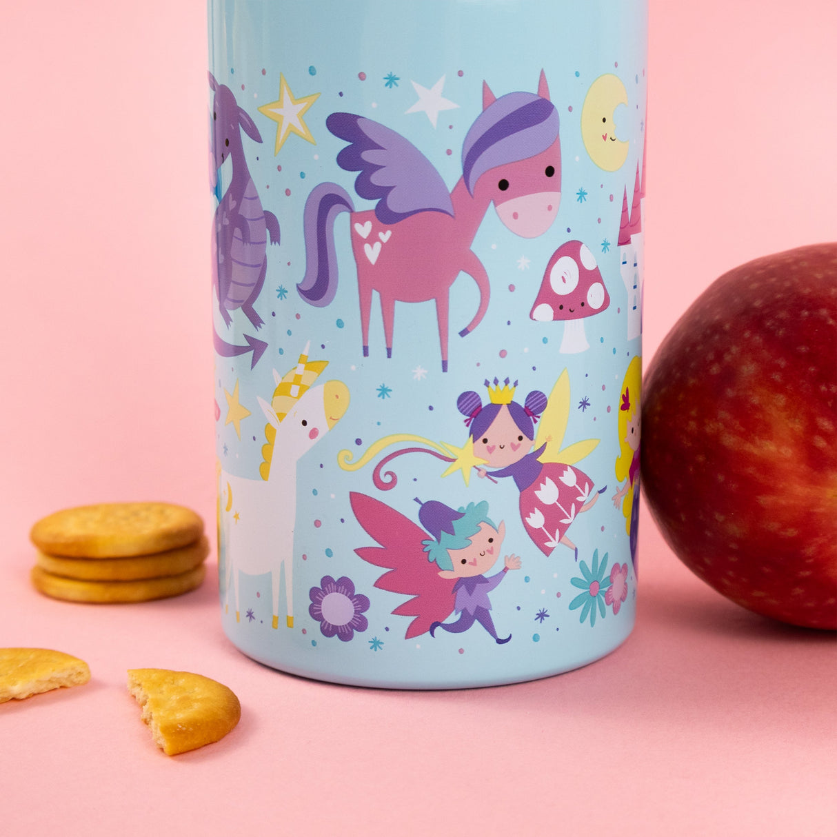 Kids Magical Creatures Water Bottle – 500ml Stainless Steel