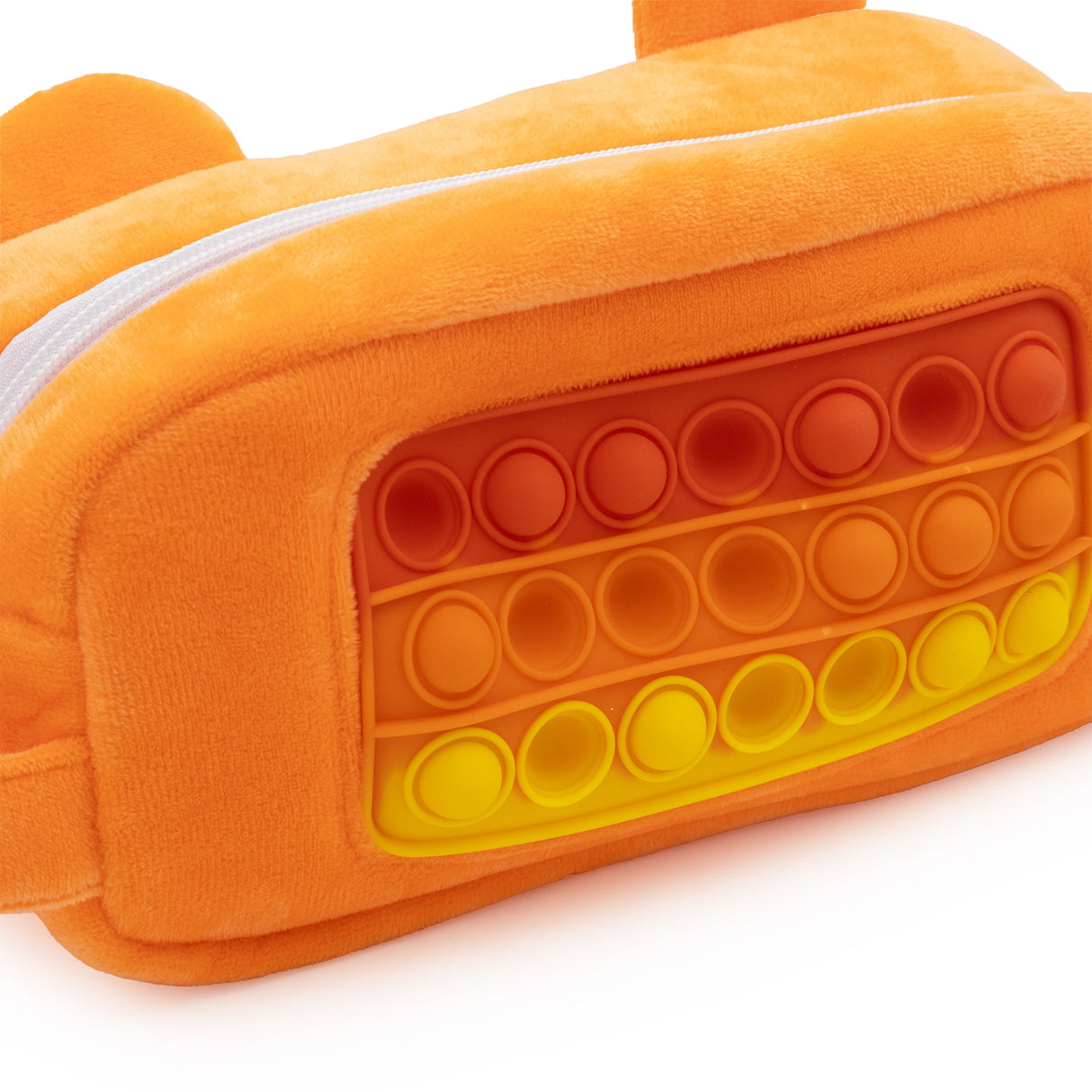 Jungle Animal Plush Pencil Case – Soft Zip-Up Storage for Kids