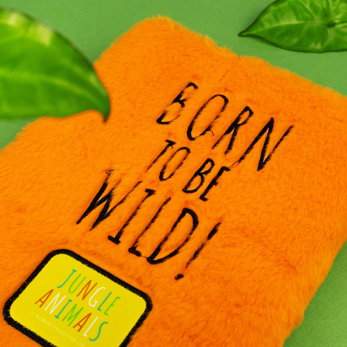 Jungle Animal Plush Notebook