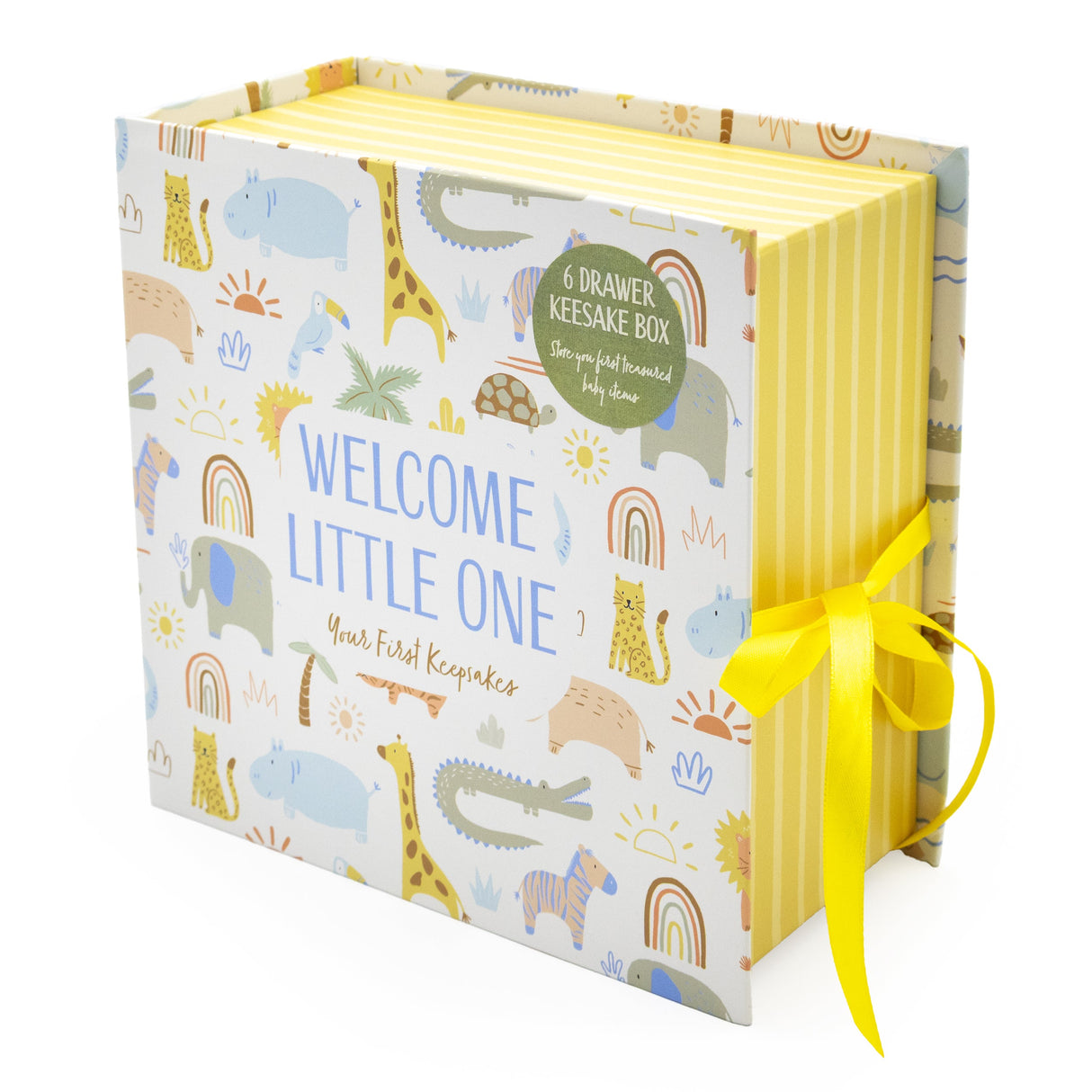 Lullaby Animals Baby Keepsake Box