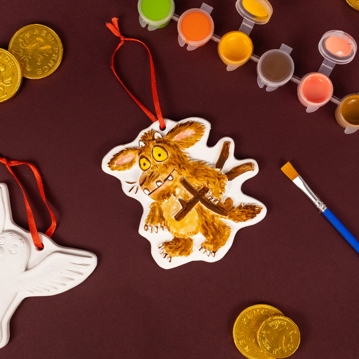 The Gruffalo’s Child Paint Your Own Hanging Decorations