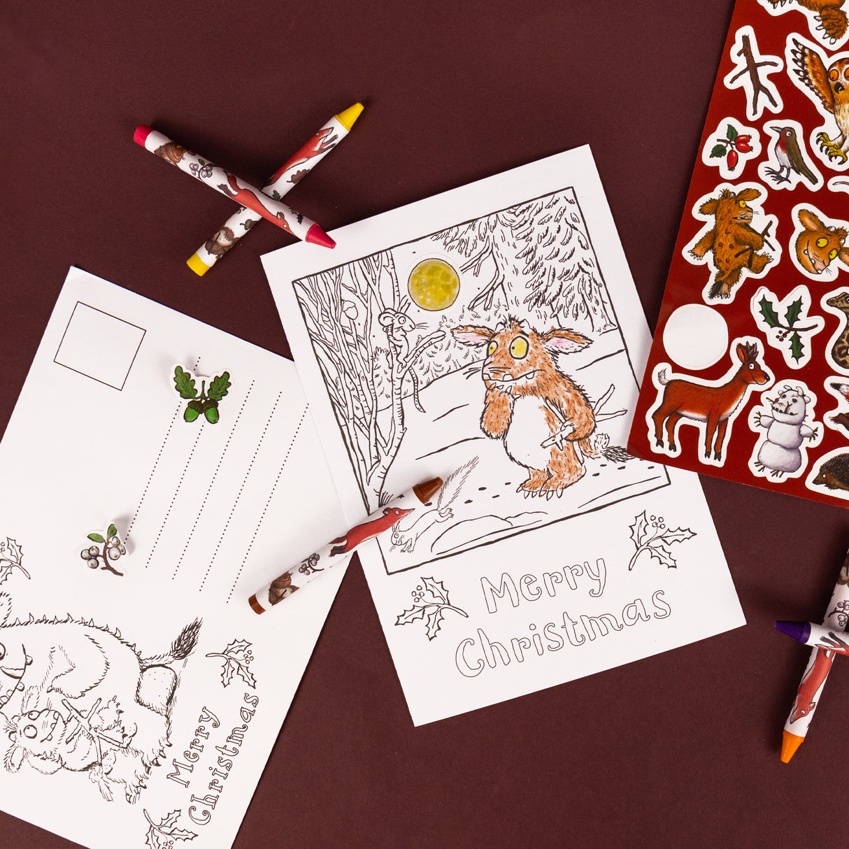 The Gruffalo’s Child Make Your Own Christmas Card Set