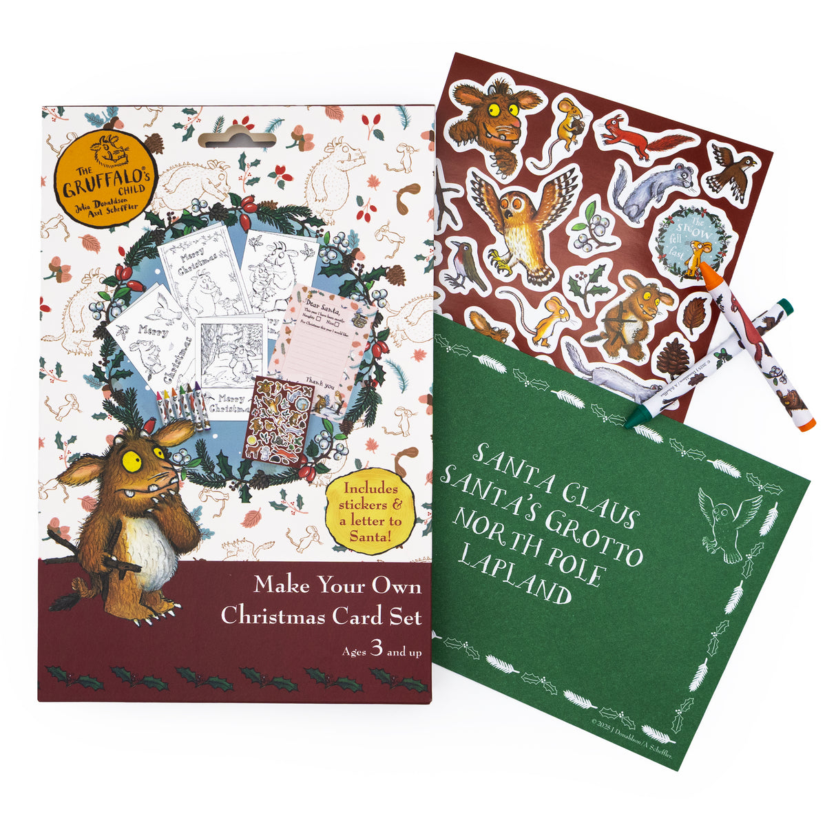 The Gruffalo’s Child Make Your Own Christmas Card Set
