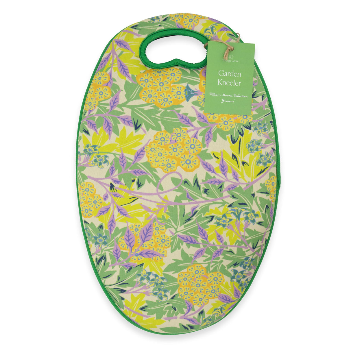 Orange Grove Garden Kneeler - William Morris Design - Padded Memory Foam