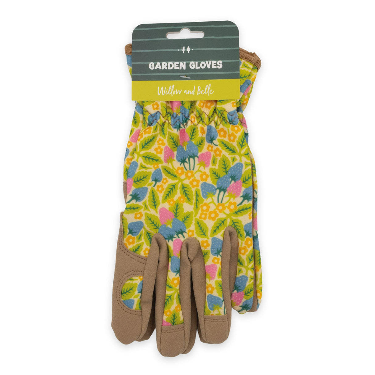 Willow and Belle Gardening Gloves - Strawberry Design
