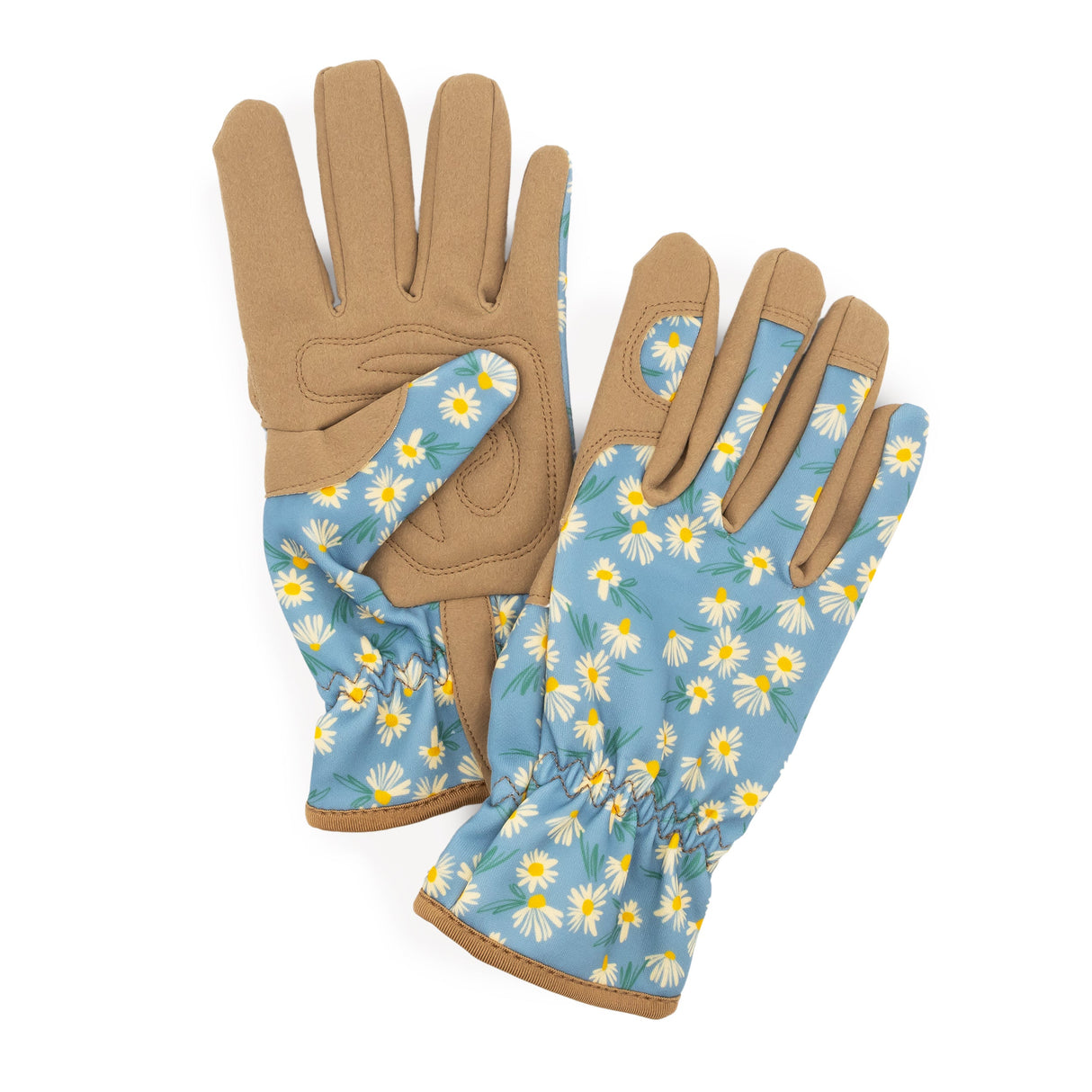 Willow and Belle Gardening Gloves - Daisy Blue Design