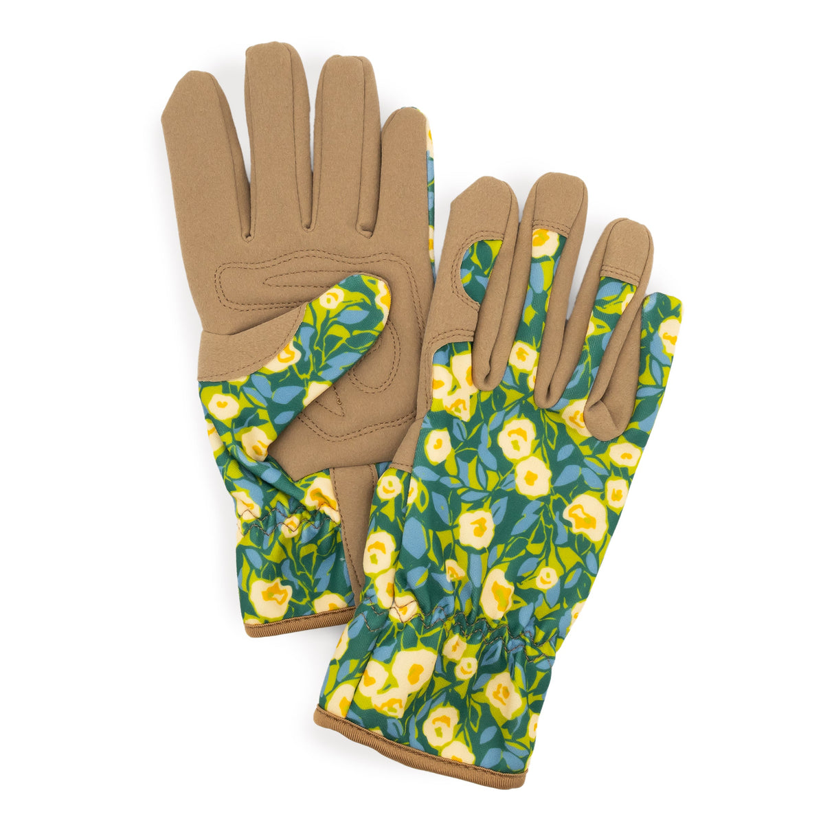 Willow and Belle Gardening Gloves - Abstract Floral Design
