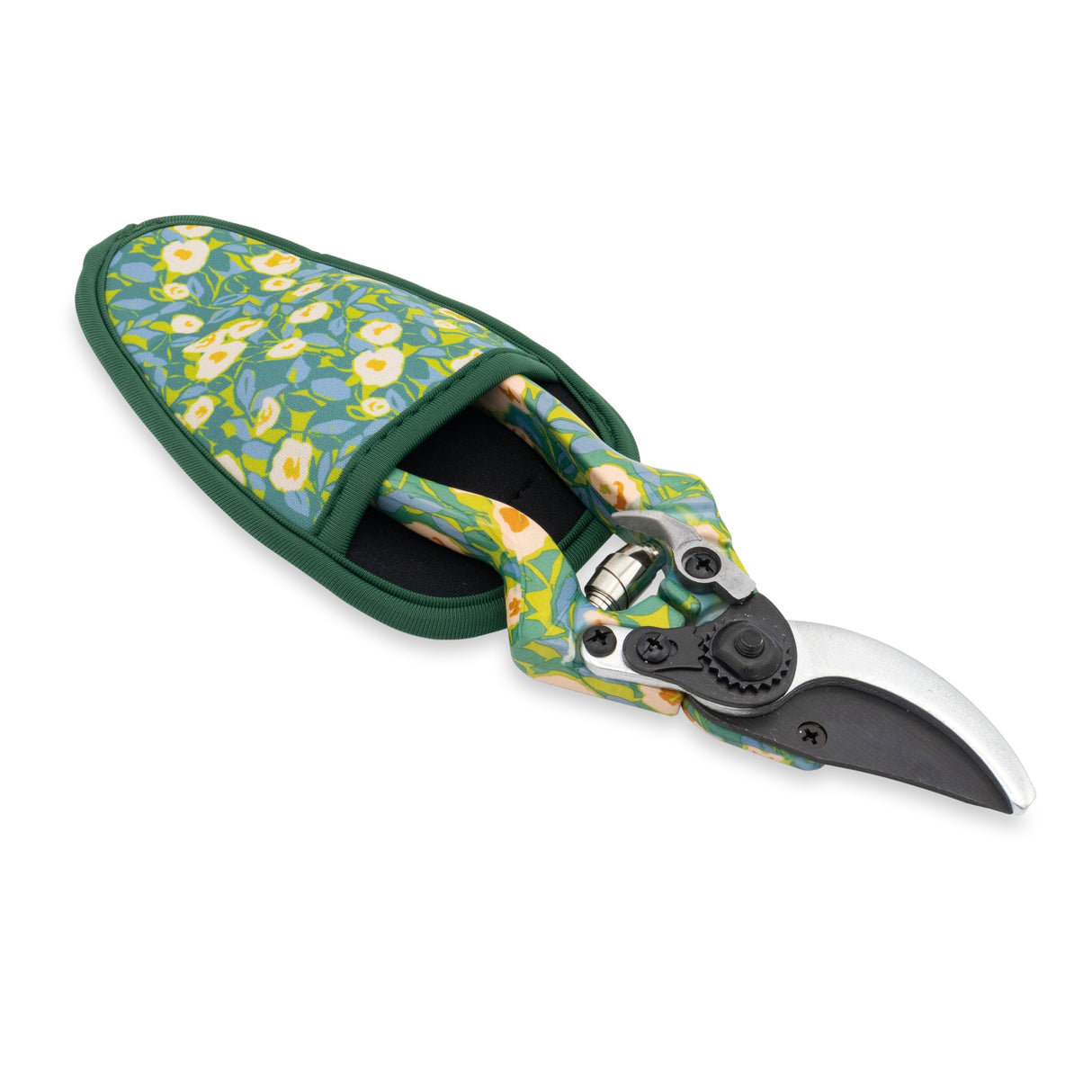 Willow and Belle Secateurs With Pouch – Abstract Floral Design