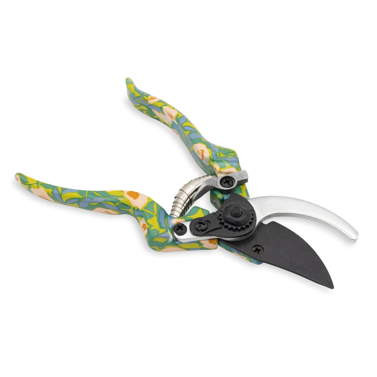Willow and Belle Secateurs With Pouch – Abstract Floral Design
