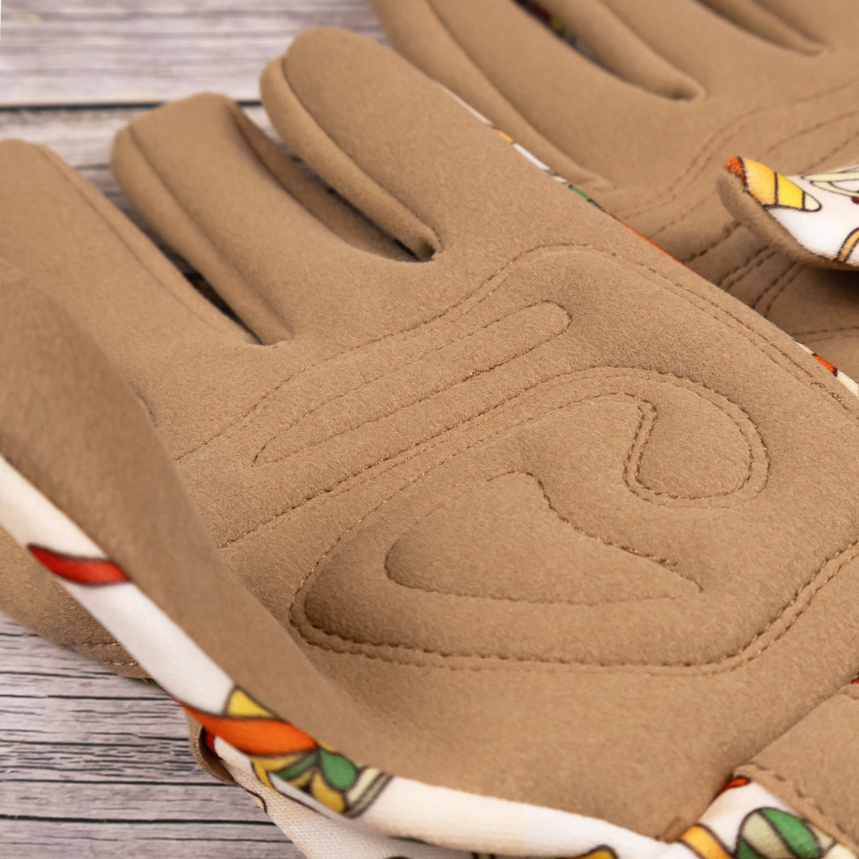 Saje Gardening Gloves - Retro Mushroom Design