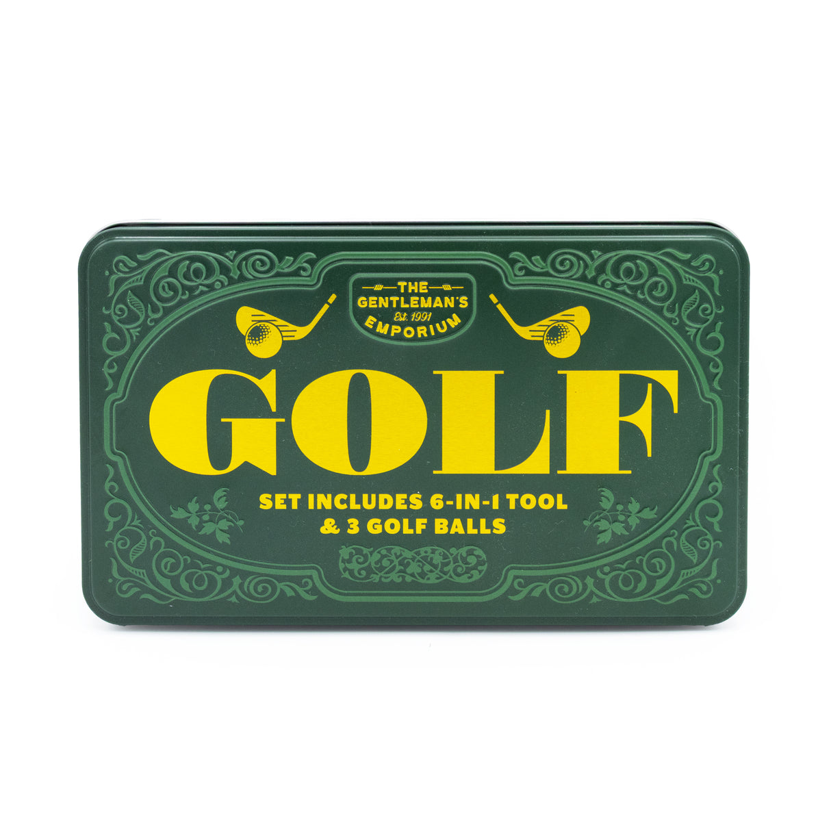 The Gentleman’s Emporium Golf Tin Set