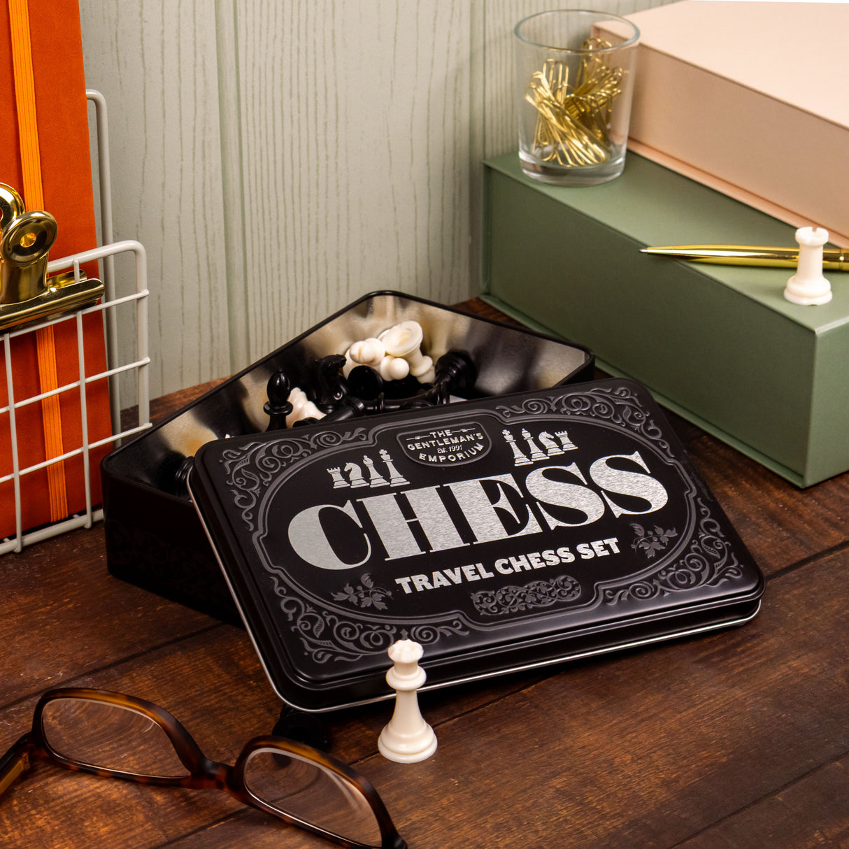 The Gentleman’s Emporium Chess Travel Set
