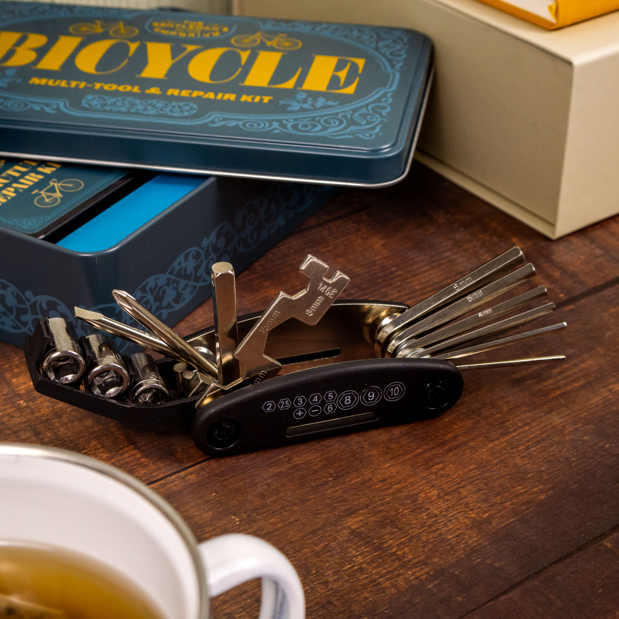 The Gentleman’s Emporium Bicycle Tin Set