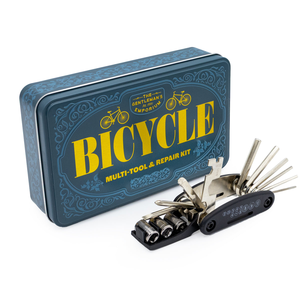 The Gentleman’s Emporium Bicycle Tin Set