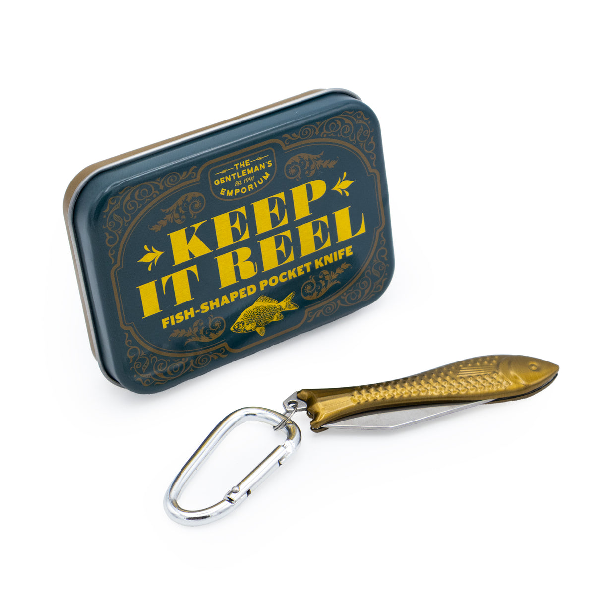 Gentleman's Emporium "Keep It Reel" Fish Pocket Knife