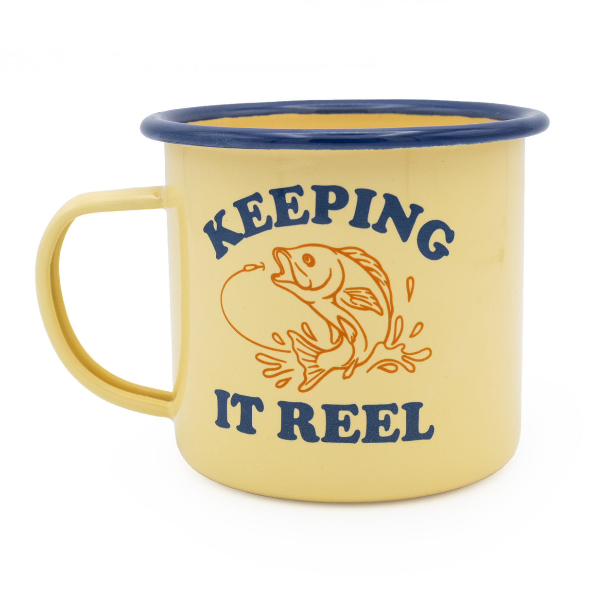 The Gentleman’s Emporium “Keeping it Reel” Enamel Mug