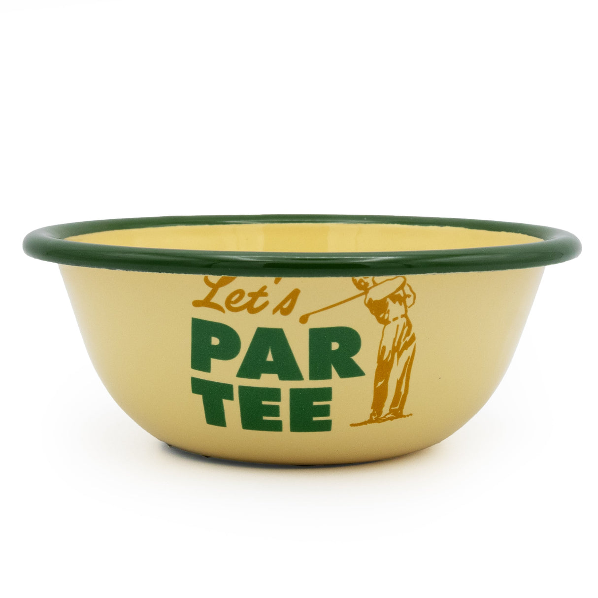The Gentleman’s Emporium “Let’s Par Tee” Enamel Bowl