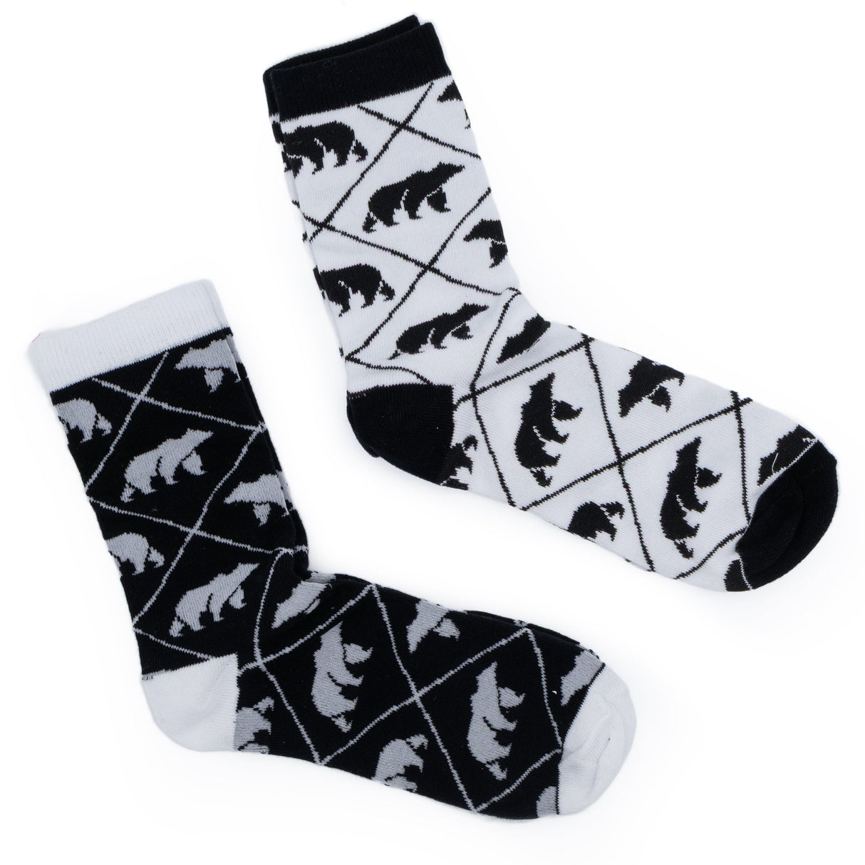 The Gentleman’s Emporium “Bear Feet” Socks – 2 Pair Gift Set