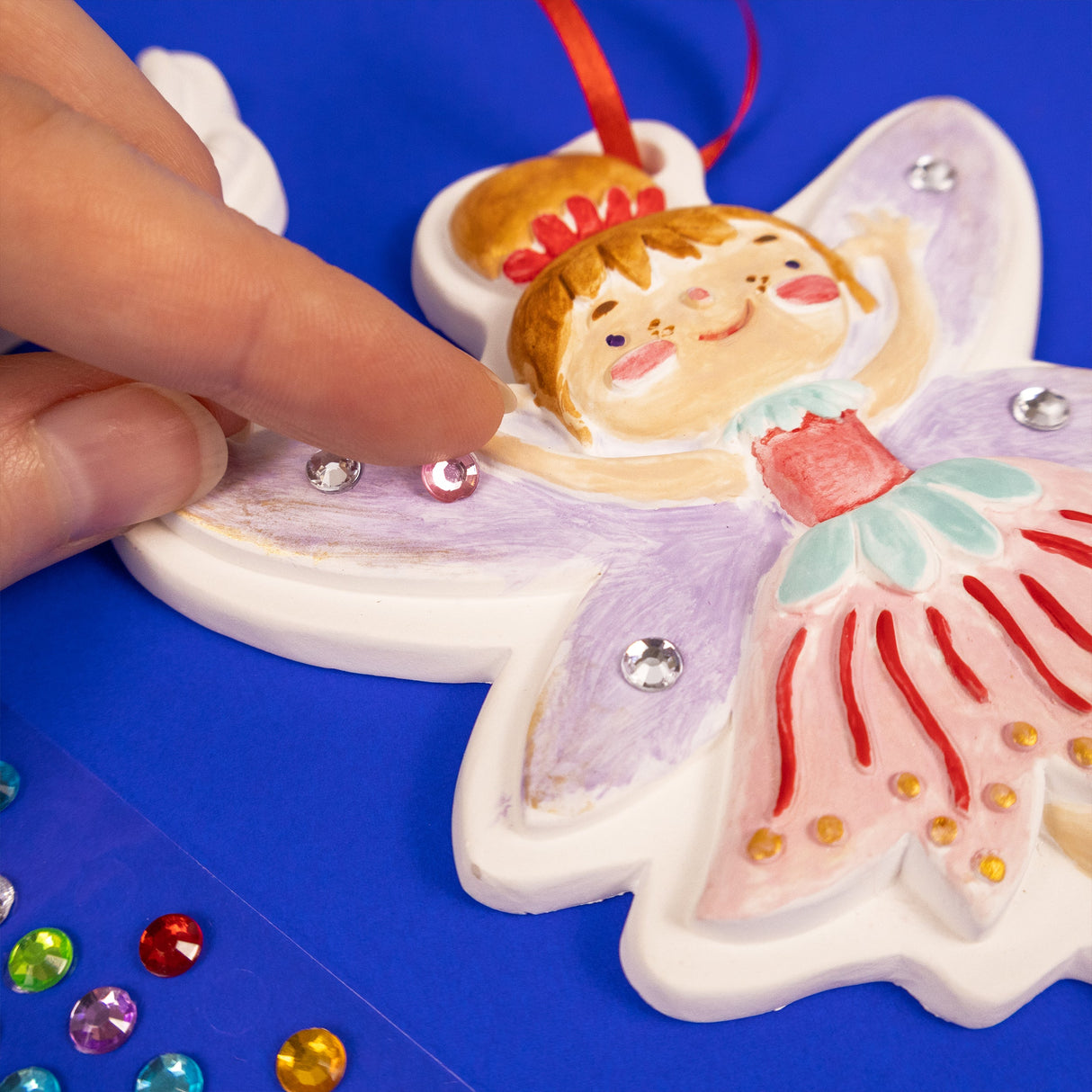Christmas Crafts Paint Your Own Hanging Decorations