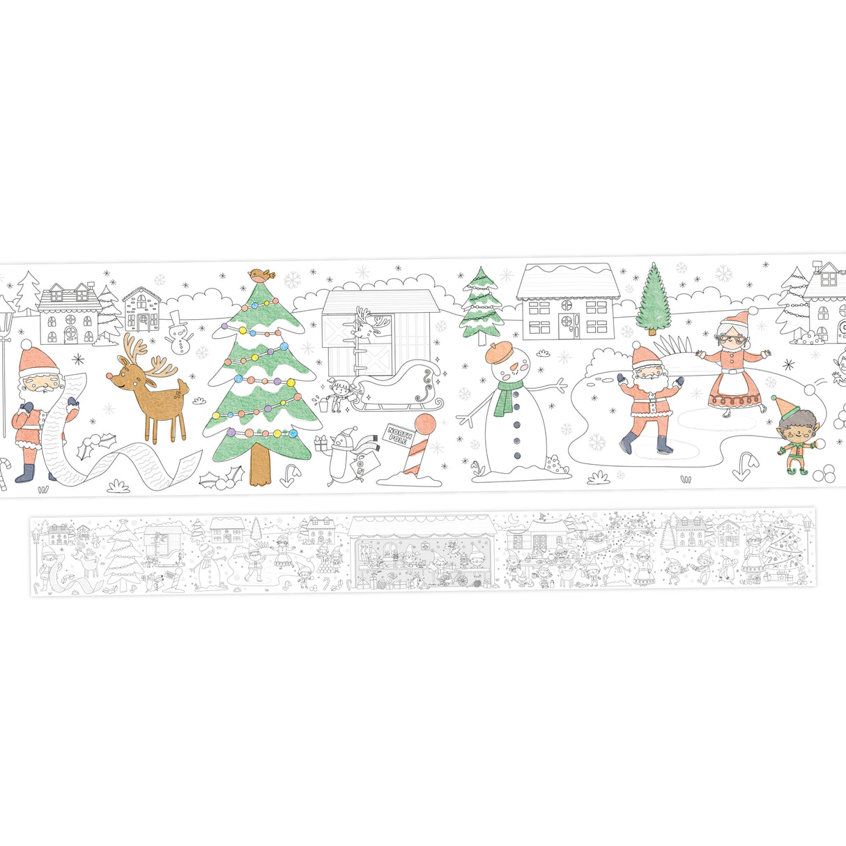 Colour Your Own 3m Christmas Poster