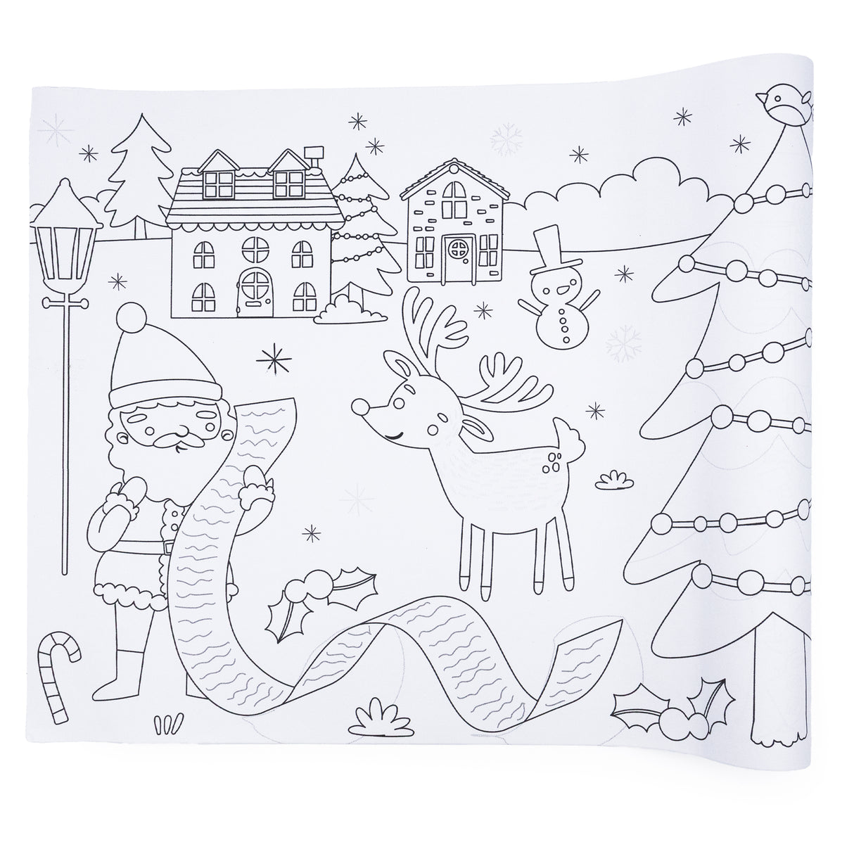 Colour Your Own 3m Christmas Poster