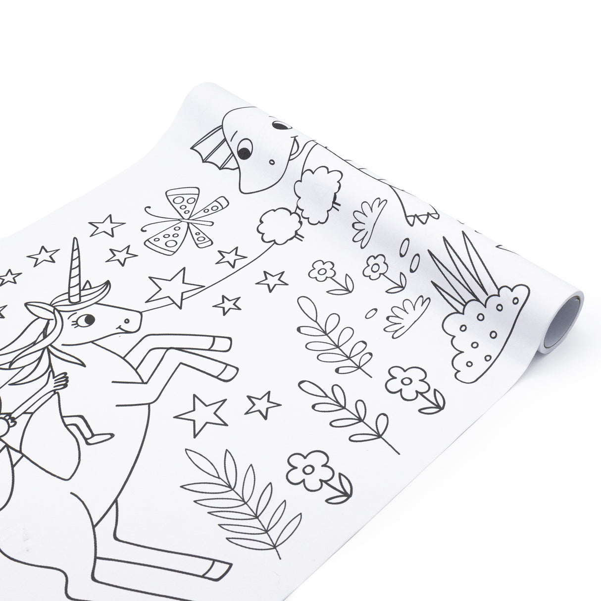Colour Your Own 3m Magical Creatures Poster