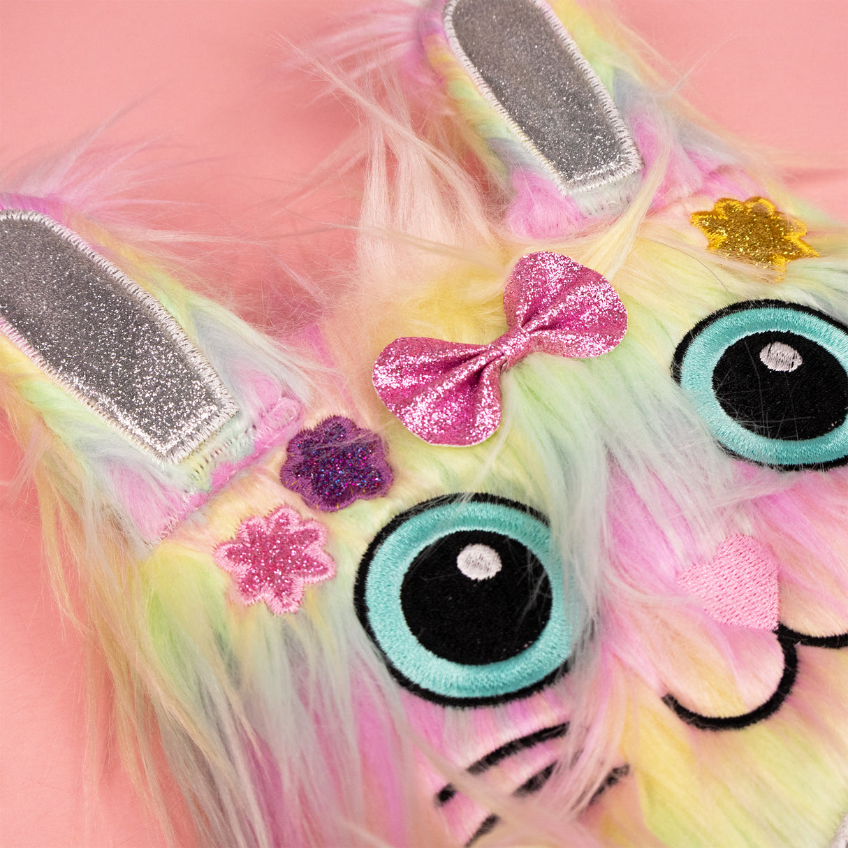 Scruffy Rabbit Plush Notebook – Soft Cover Journal for Kids