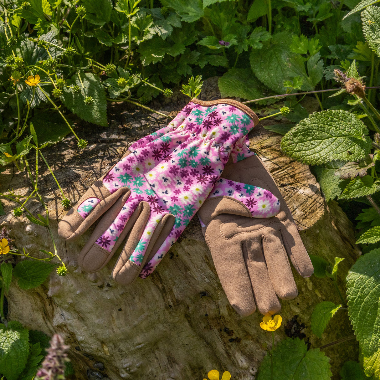 Willow & Belle Gardening Gloves - Ditsy Mix Design