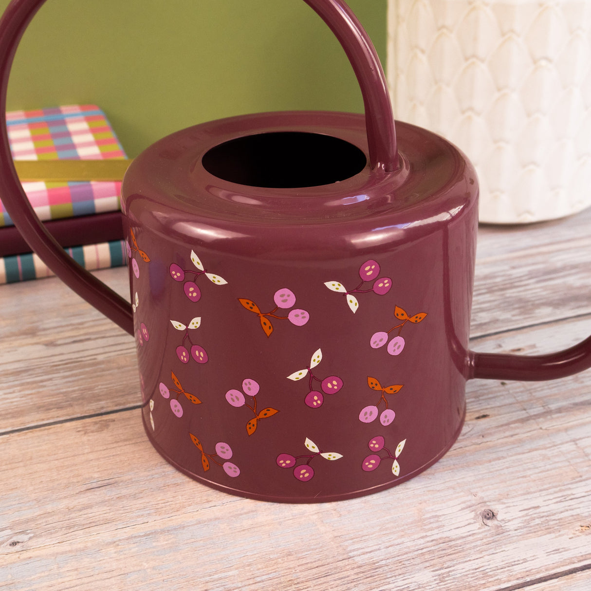 Willow and Belle Watering Can – Cherries Design