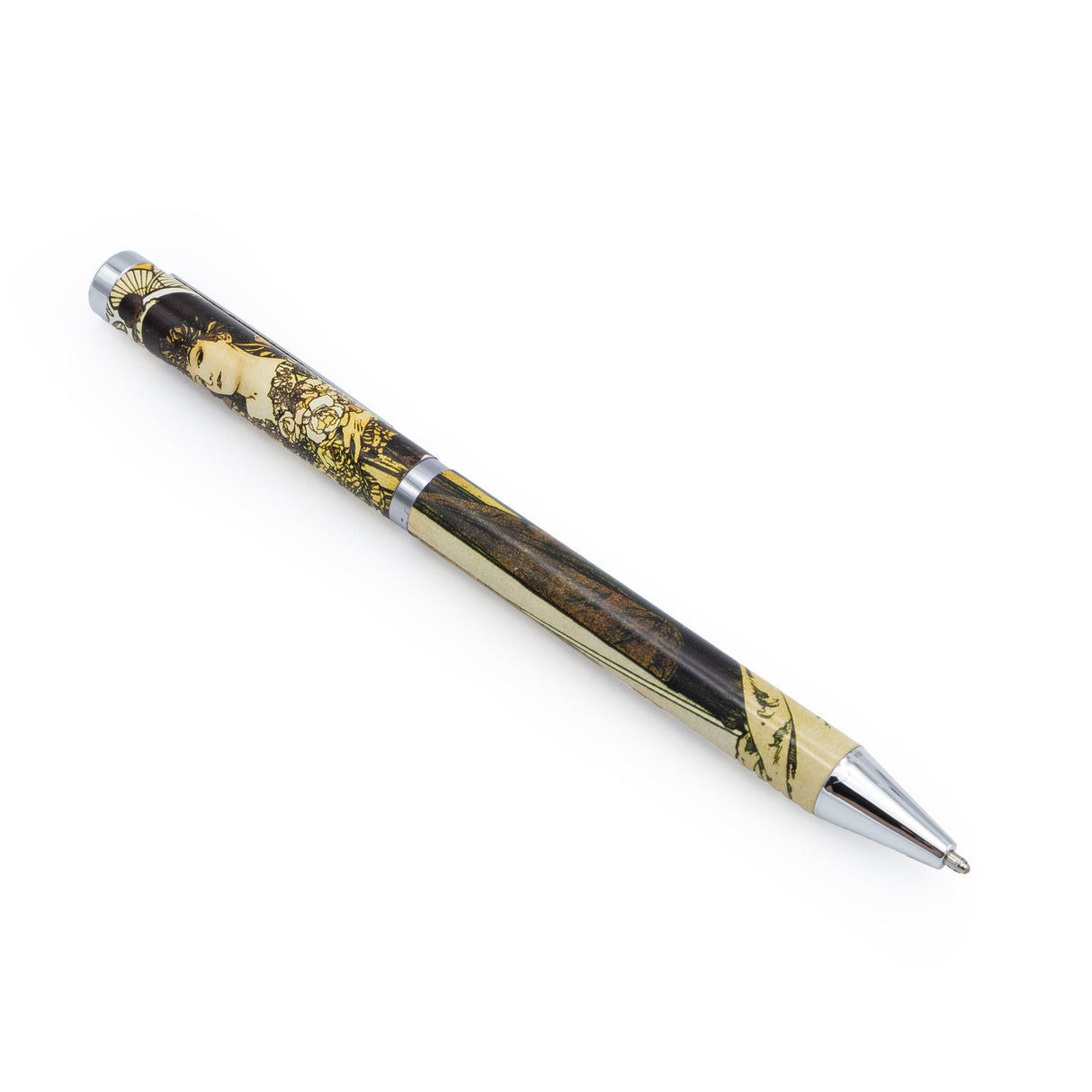 Alphonse Mucha Fine Art Ballpoint Pen in Gift Box