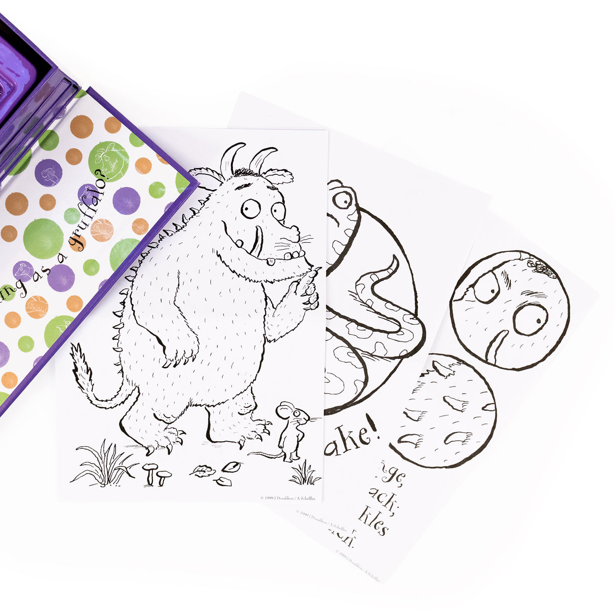 The Gruffalo 3 Drawer Art Set