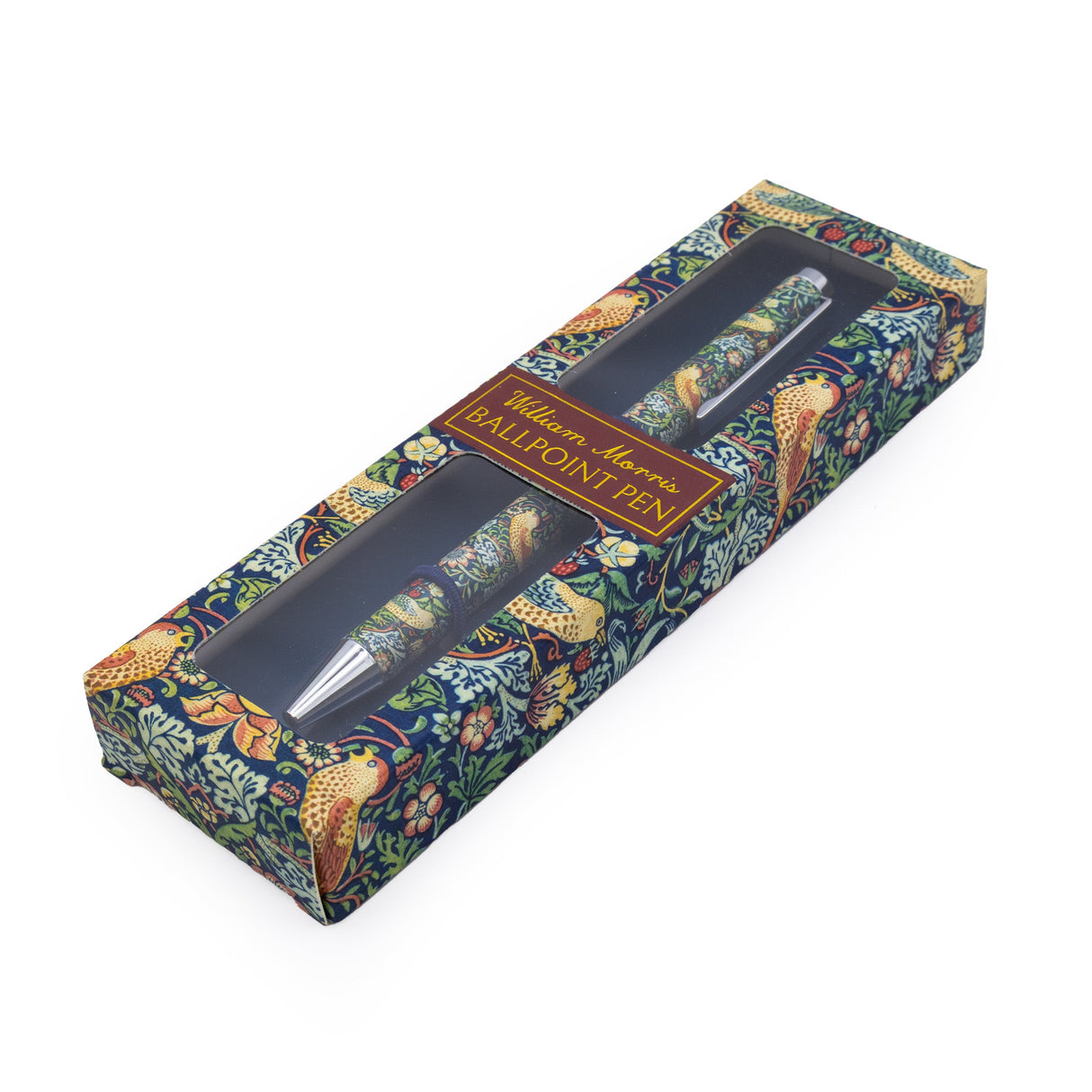 William Morris Strawberry Thief Ballpoint Pen in Gift Box