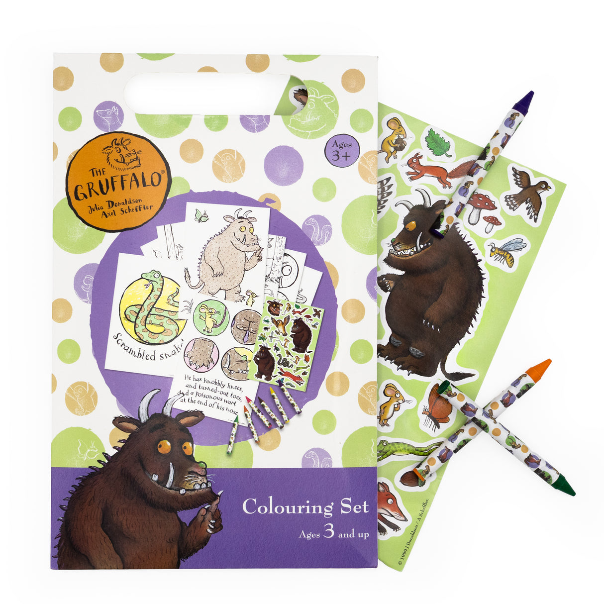 A5 COLOURING SET - GRUFFALO