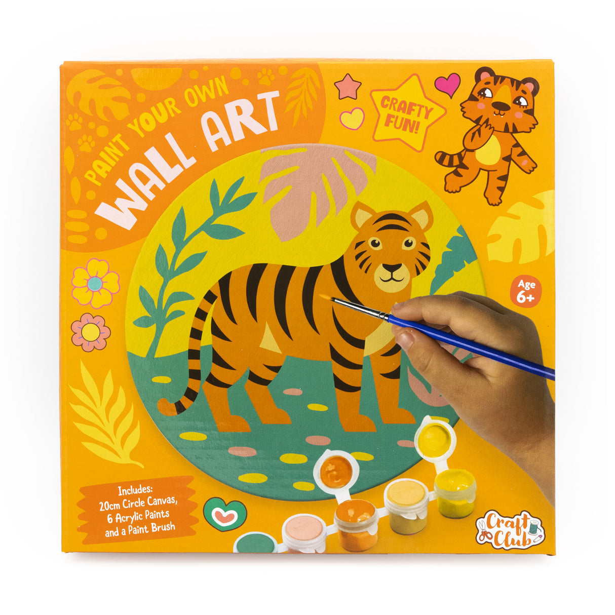 Paint Your Own Wall Art – Tiger