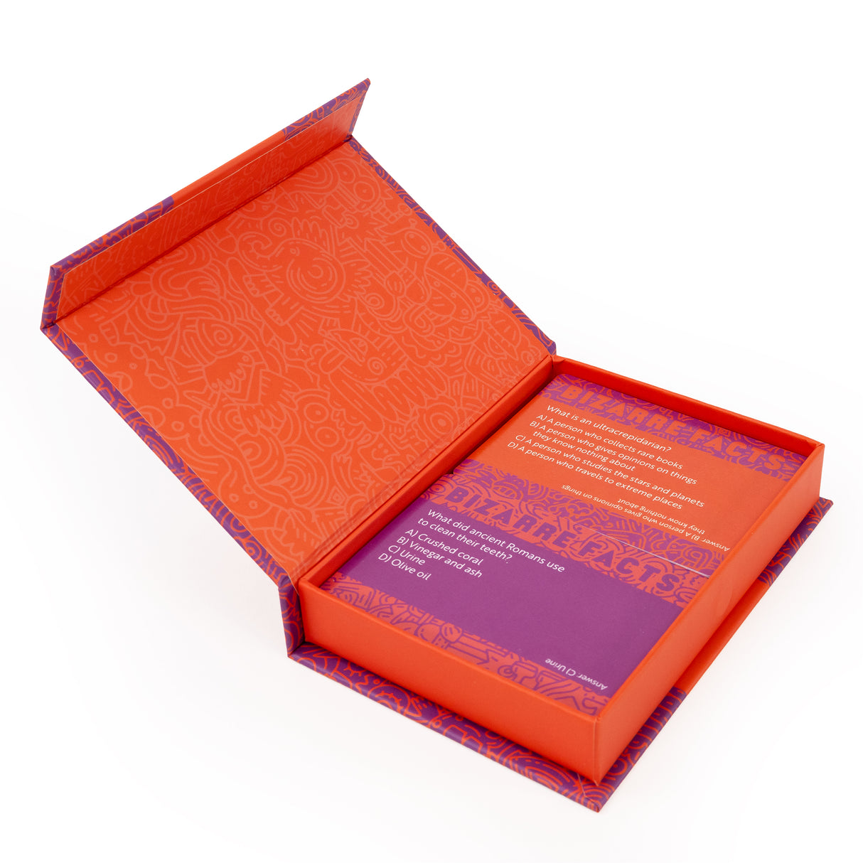 100 Trivia Cards - Bizarre Facts