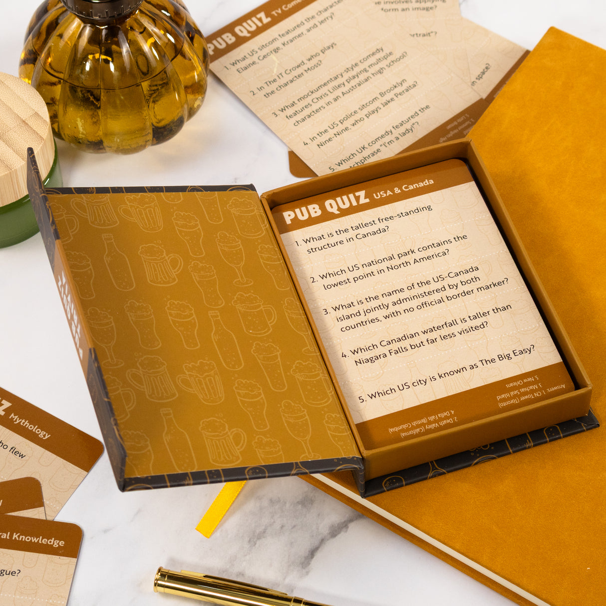 50 Trivia Cards - Pub Quiz