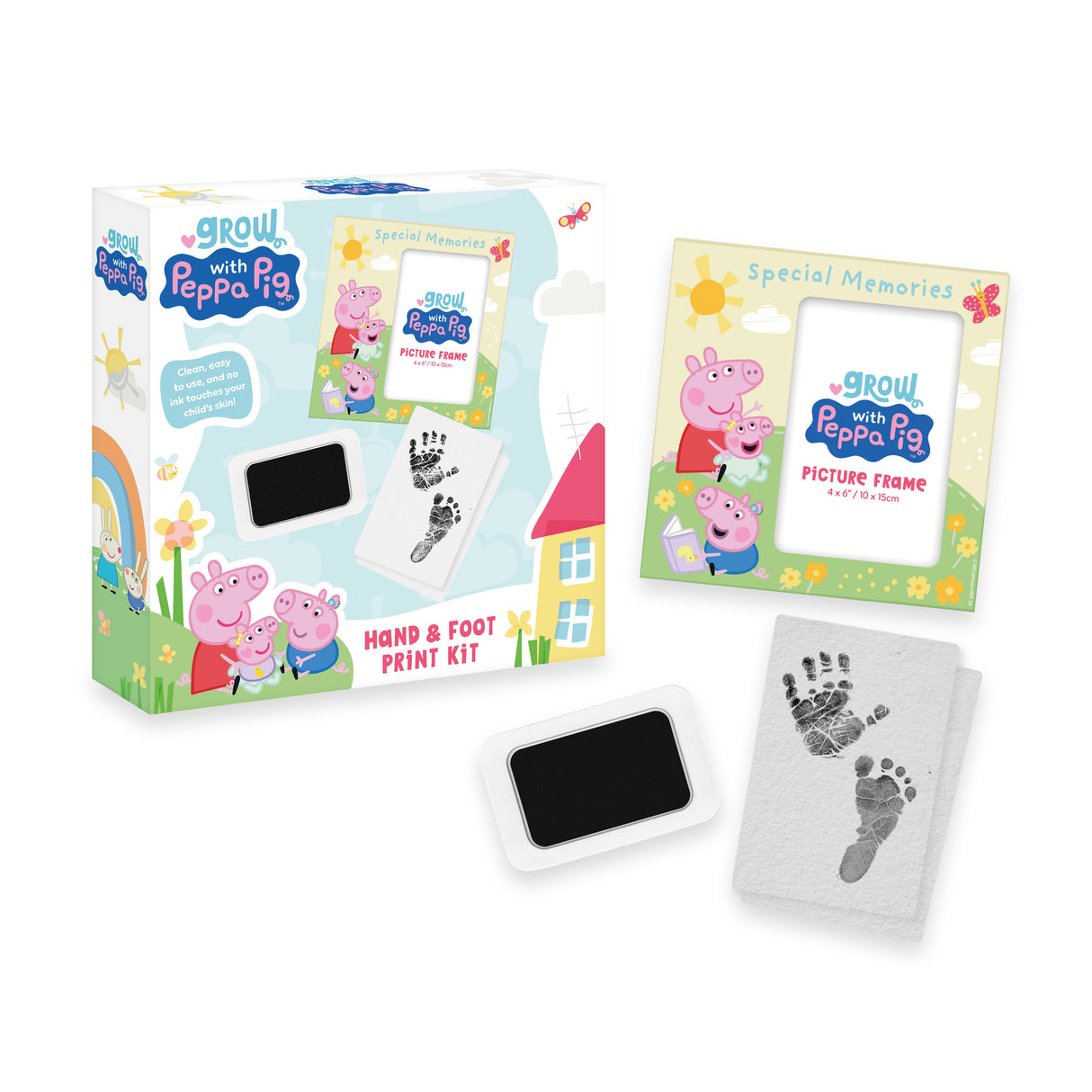 BABY HAND AND FOOTPRINT KIT - PEPPA PIG BABY