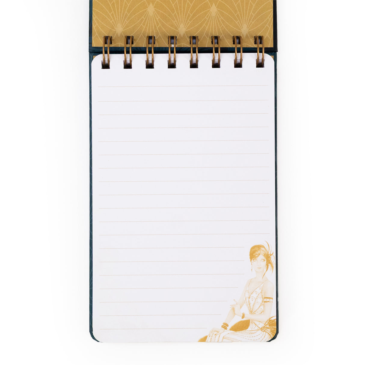 Chunky Notepad Jotter - Claire Coxon Art Deco Design