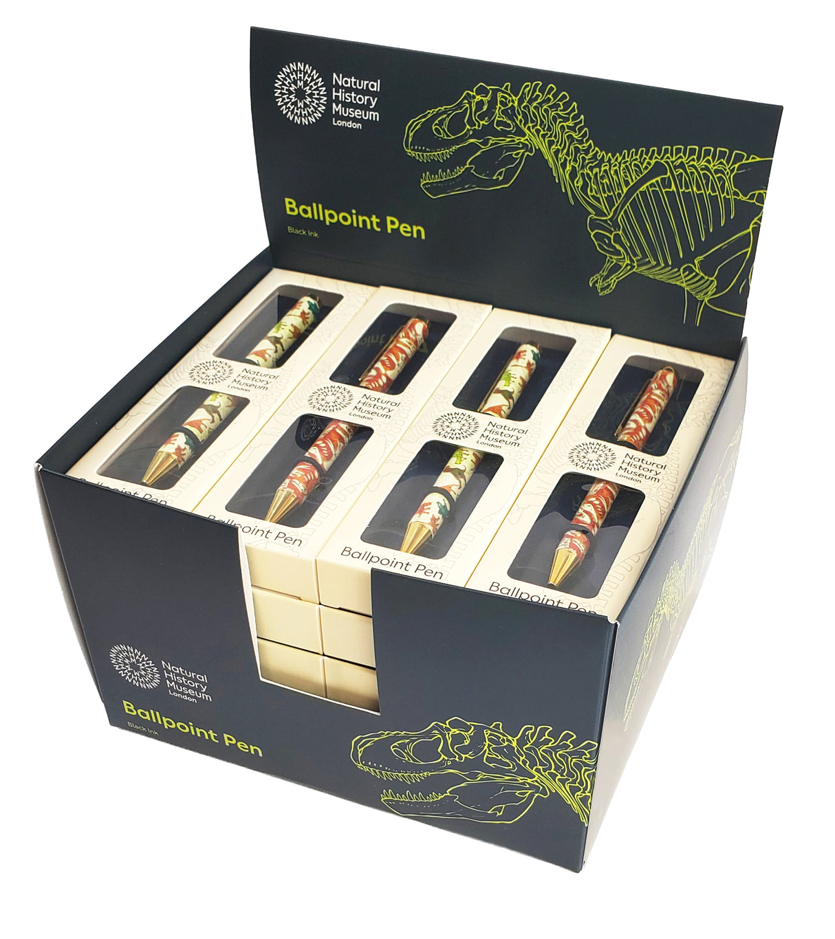 Natural History Museum Dinosaur Ballpoint Pen in Gift Box
