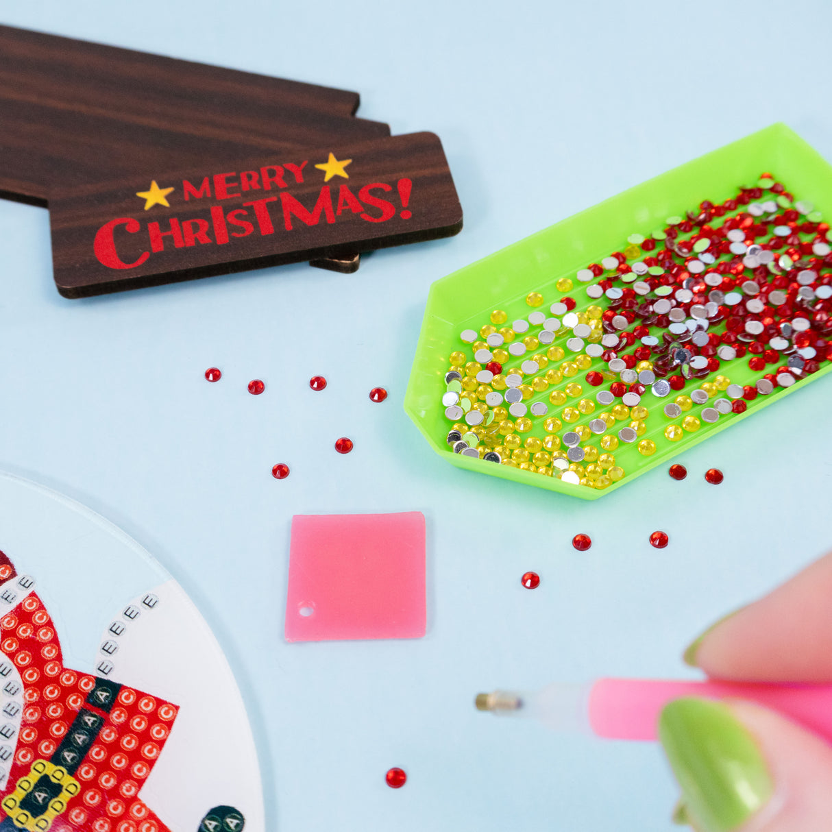 Snow Globe Diamond Painting Set