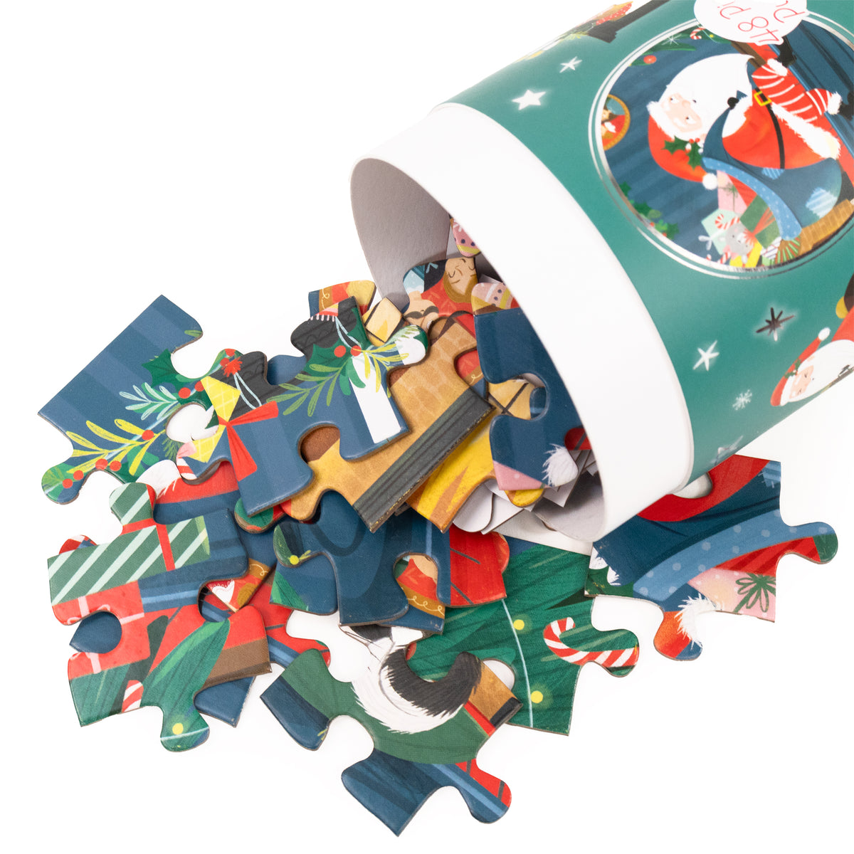 The Night Before Christmas Jigsaw - 48 Piece Puzzle in a Gift-Ready Tube