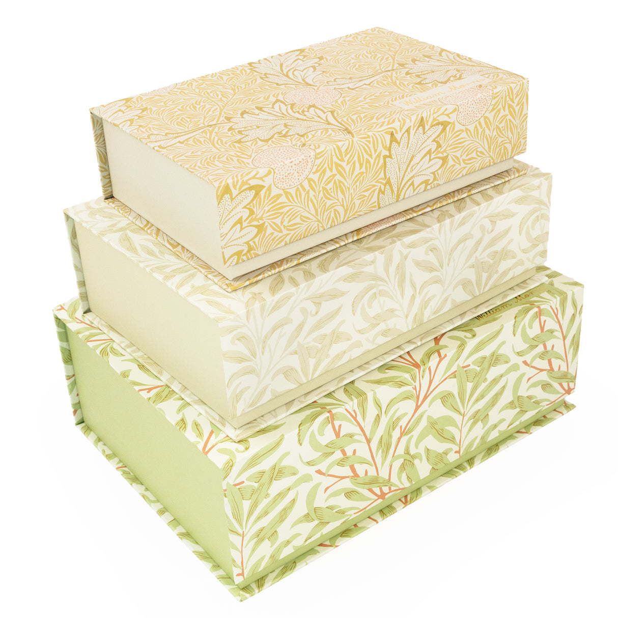 Set of 3 Nesting Storage Boxes - William Morris